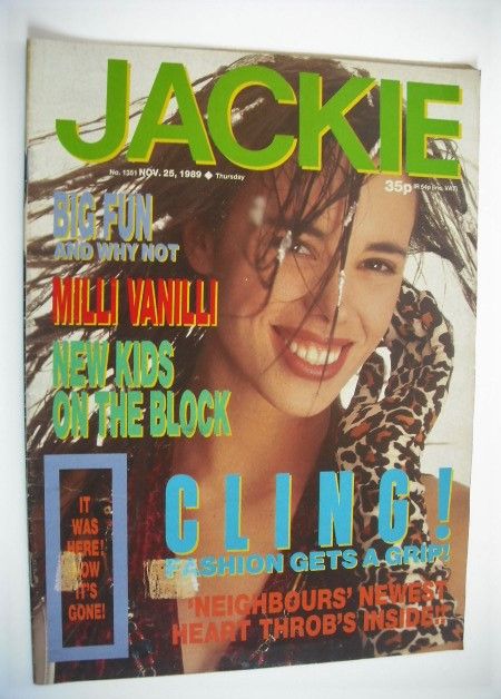 <!--1989-11-25-->Jackie magazine - 25 November 1989 (Issue 1351)