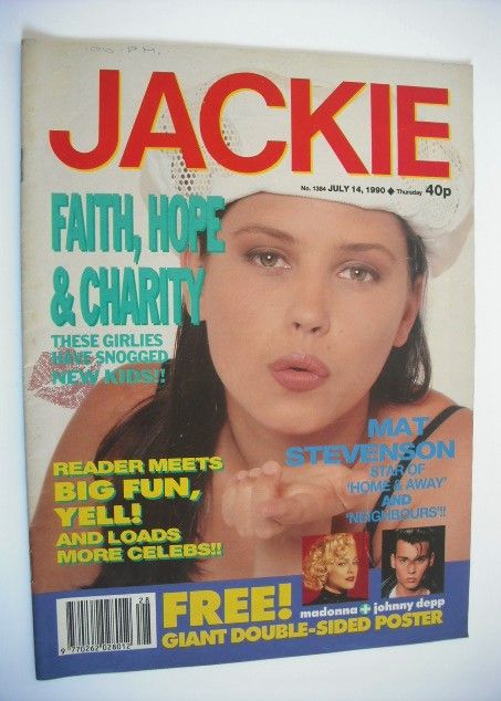<!--1990-07-14-->Jackie magazine - 14 July 1990 (Issue 1384)
