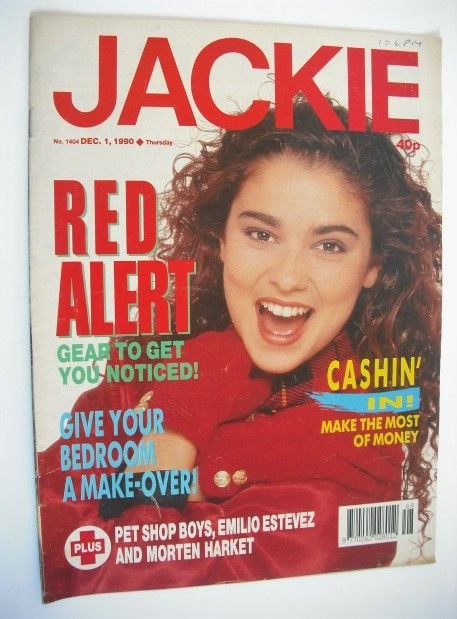 Jackie magazine - 1 December 1990 (Issue 1404)