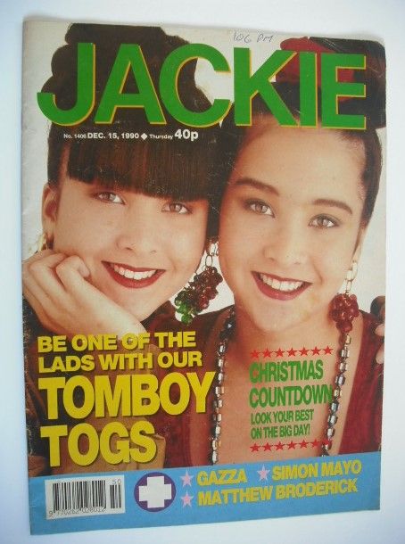 Jackie magazine - 15 December 1990 (Issue 1406)