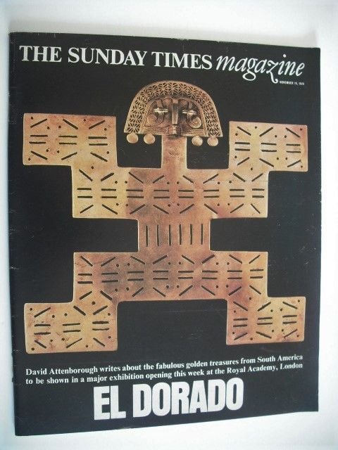 The Sunday Times magazine - El Dorado cover (19 November 1978)