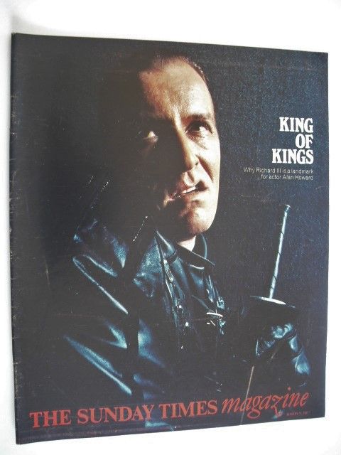 The Sunday Times magazine - King Of Kings cover (11 January 1981)