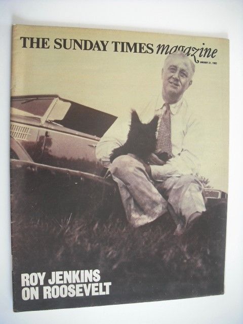 The Sunday Times magazine - Franklin Delano Roosevelt cover (31 January 1982)