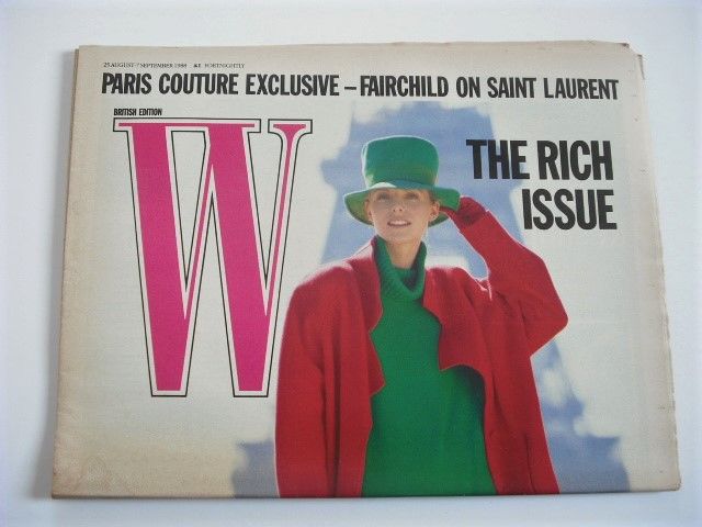 W magazine (25 August - 7 September 1988)