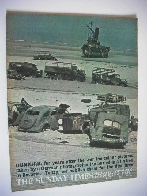 The Sunday Times magazine - Dunkirk cover (9 May 1965)