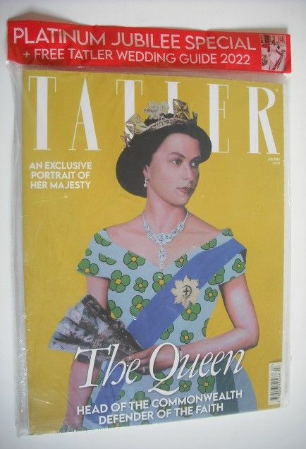 Tatler magazine - July 2022 - Queen Elizabeth II cover