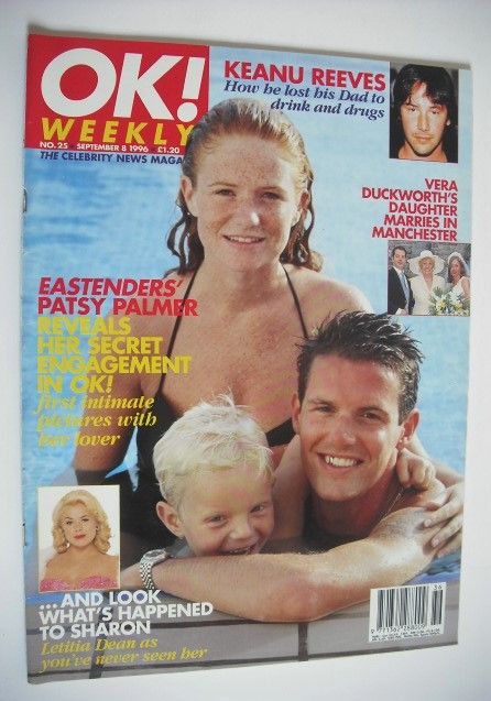 OK! magazine - Patsy Palmer cover (8 September 1996 - Issue 25)