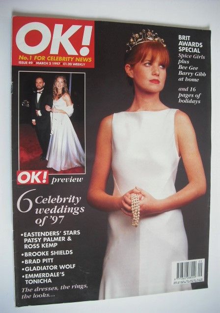 OK! magazine - Patsy Palmer cover (2 March 1997 - Issue 49)