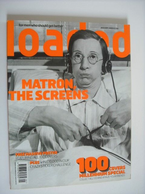 Loaded magazine - Charles Hawtrey cover (January 2000)