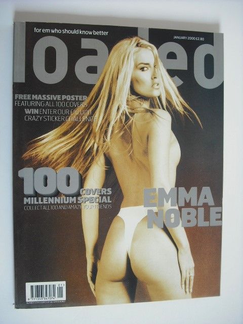 Loaded magazine - Emma Noble cover (January 2000)