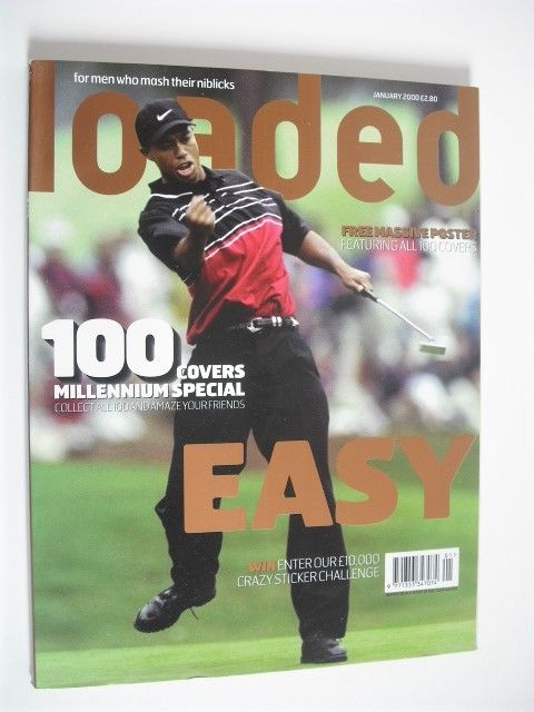 Loaded magazine - Tiger Woods cover (January 2000)