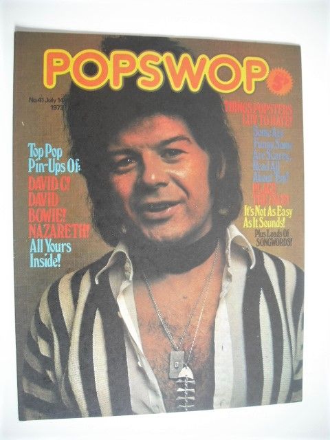 Popswop magazine - 14 July 1973 - Gary Glitter cover