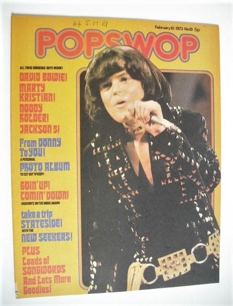 <!--1973-02-10-->Popswop magazine - 10 February 1973 - Donny Osmond cover
