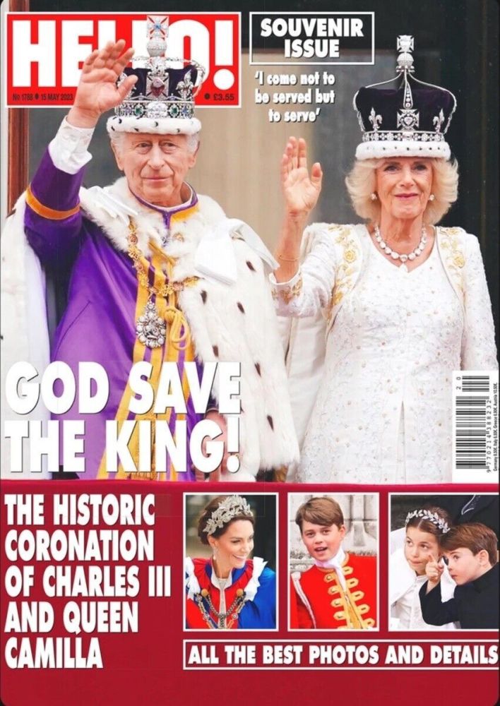 Hello! magazine - King Charles III Coronation: Souvenir Issue (15 May 2023 - Issue 1788)