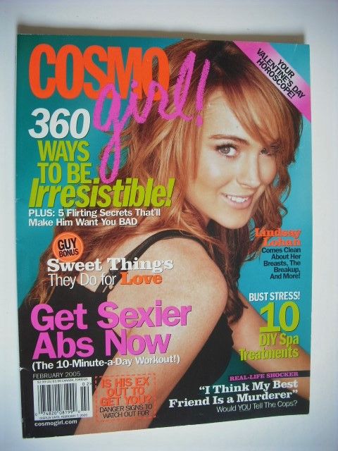 <!--2005-02-->Cosmo Girl magazine - Lindsay Lohan cover (February 2005)