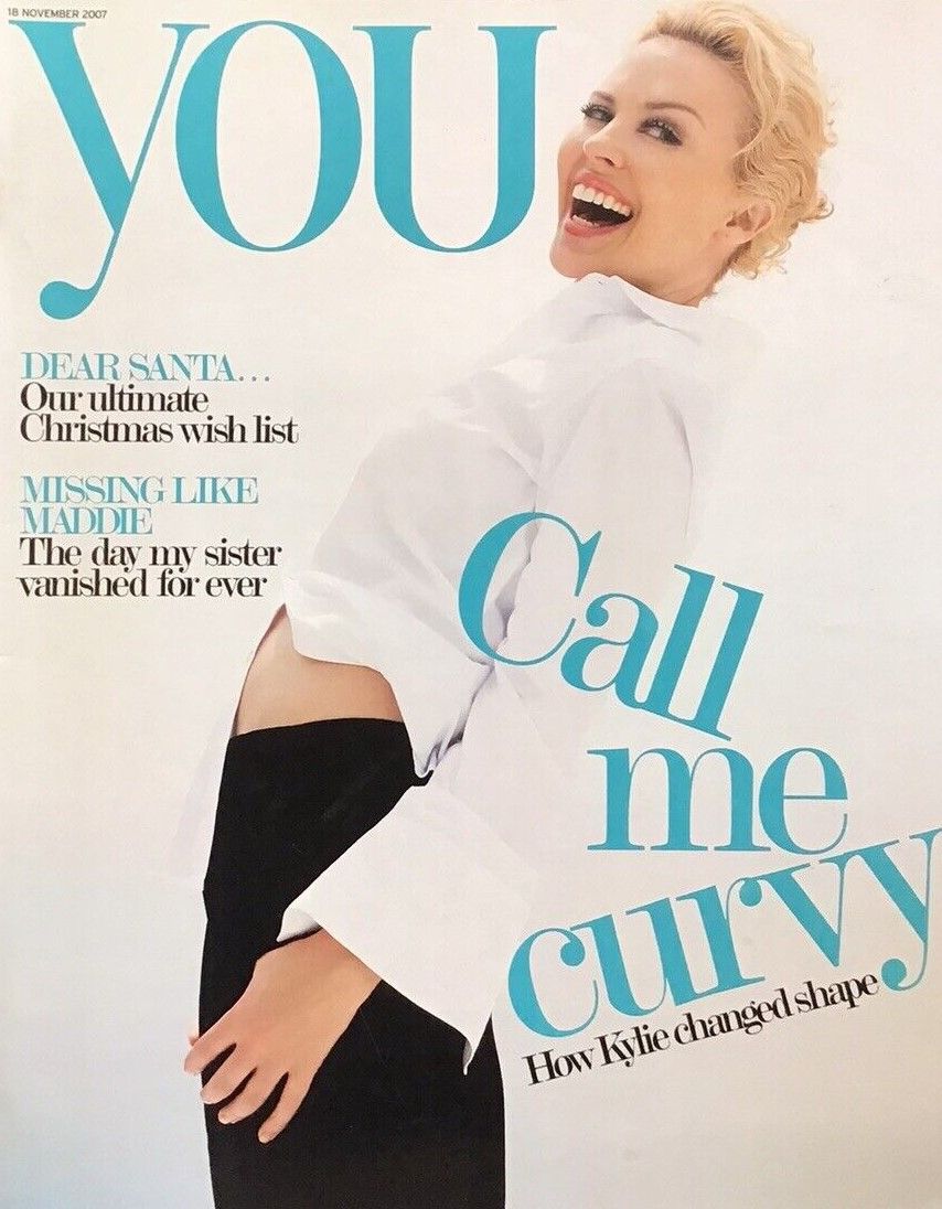 You magazine - Kylie Minogue cover (18 November 2007)