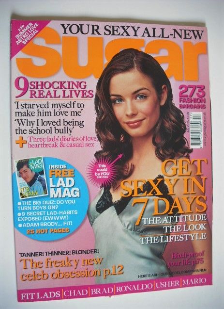 Sugar magazine - Abi Fox cover (July 2005)