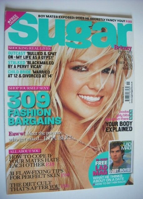 Sugar magazine - Britney Spears cover (November 2005)