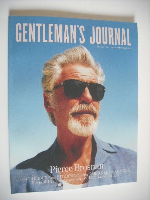 Gentleman's Journal magazine - Summer 2021 - Pierce Brosnan cover