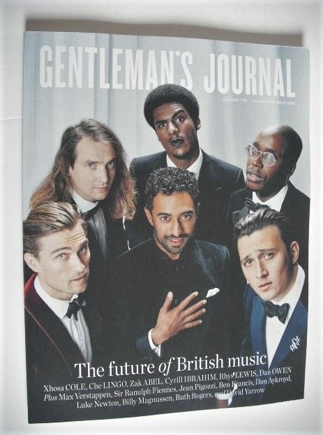 Gentleman's Journal magazine - Winter 2021 - The Future Of British Music cover