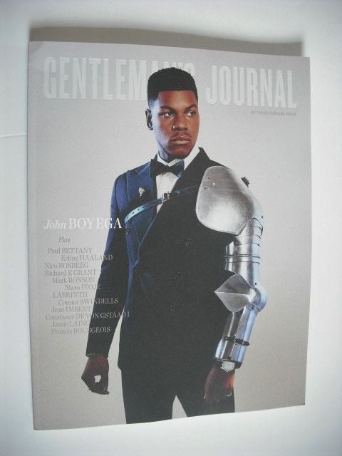 Gentleman's Journal magazine - Winter 2022 - John Boyega cover