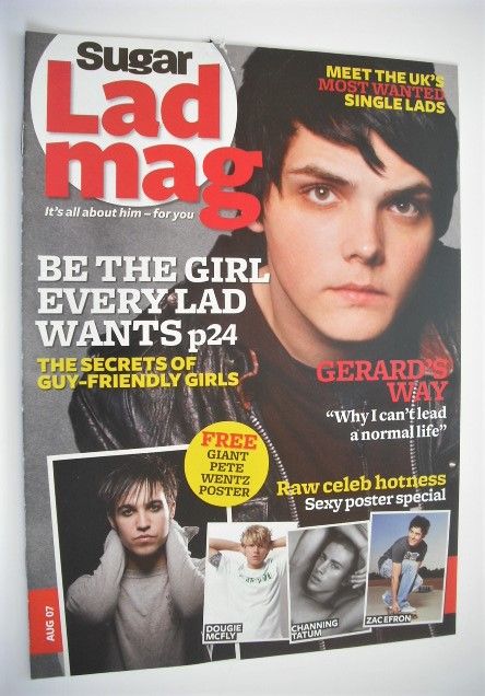 <!--2007-08-->Lad magazine - Gerard Way cover (August 2007)