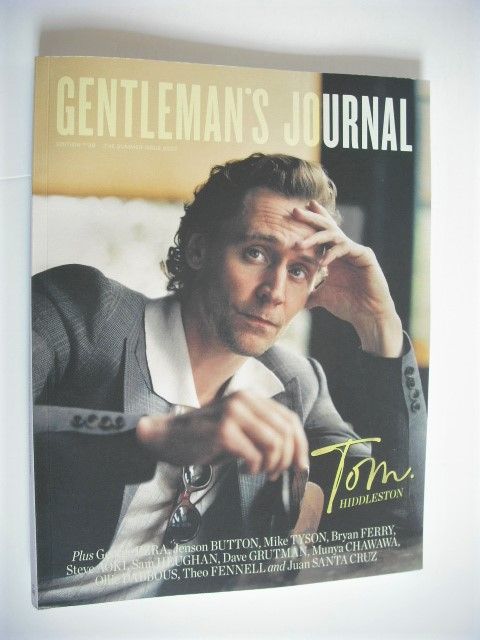 Gentleman's Journal magazine - Summer 2022 - Tom Hiddleston cover