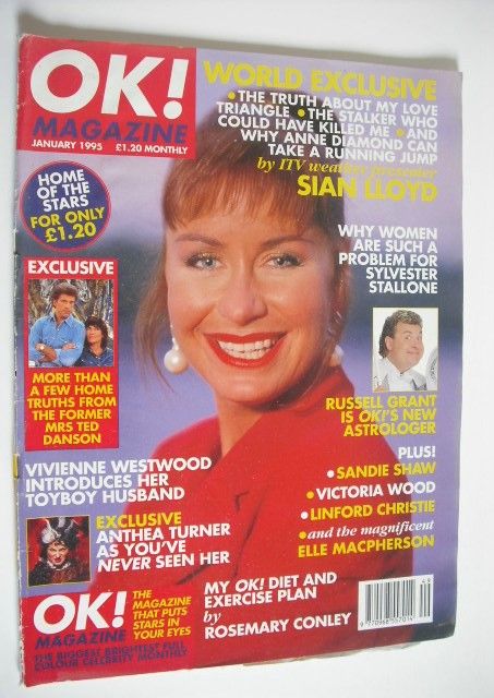 OK! magazine - Sian Lloyd cover (January 1995)