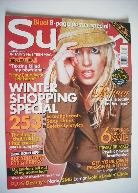 Sugar magazine - Britney Spears cover (December 2004)