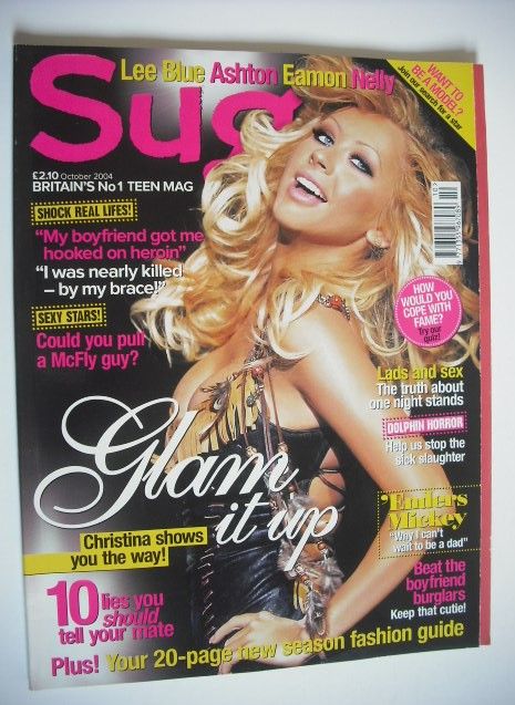 <!--2004-10-->Sugar magazine - Christina Aguilera cover (October 2004)