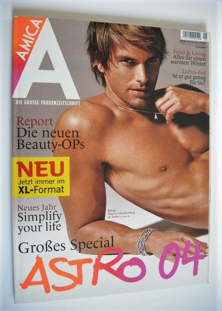 AMICA magazine - Marcus Schenkenberg cover (January 2004)