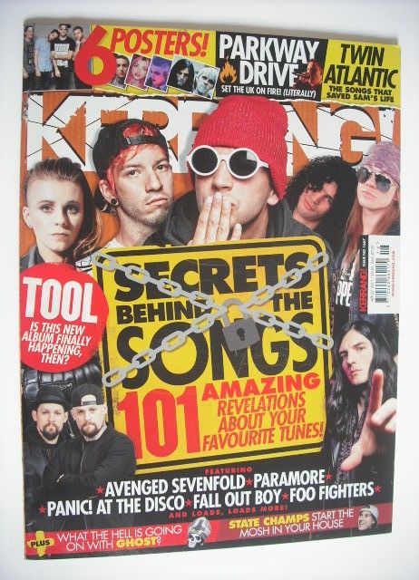 Kerrang magazine - Secrets Behind The Songs cover (22 April 2017 - Issue 1667)