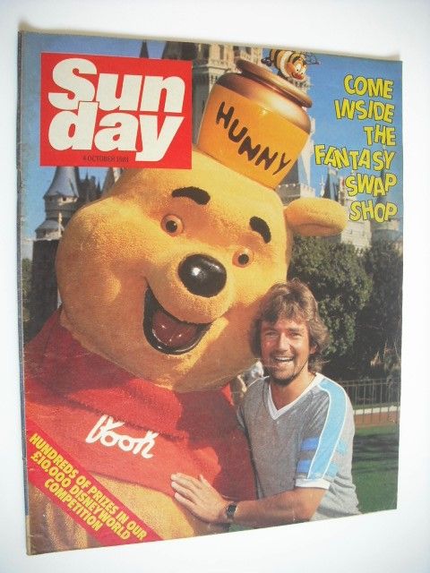 Sunday magazine - 4 October 1981 - Noel Edmonds cover