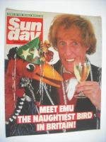 <!--1984-12-16-->Sunday magazine - 16 December 1984 - Rod Hull and Emu cover