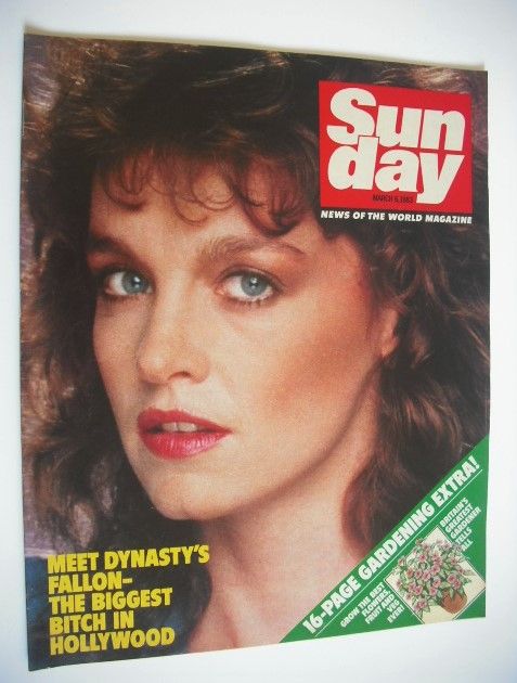 <!--1983-03-06-->Sunday magazine - 6 March 1983 - Pamela Sue Martin cover