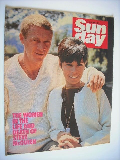 Sunday magazine - 27 September 1981 - Steve McQueen cover