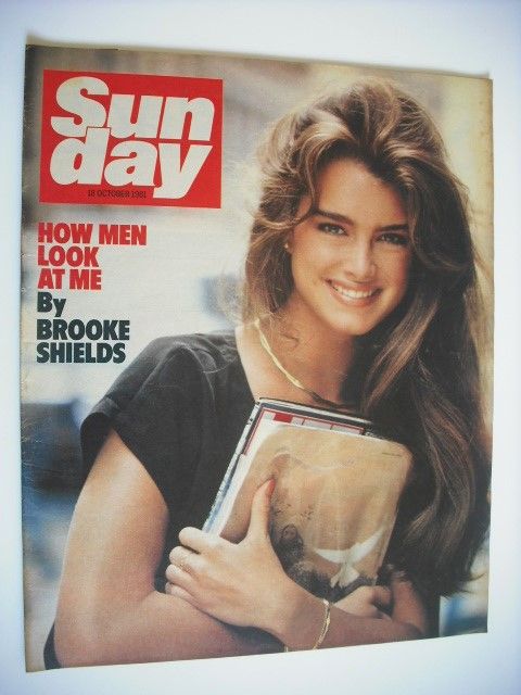 Sunday magazine - 18 October 1981 - Brooke Shields cover