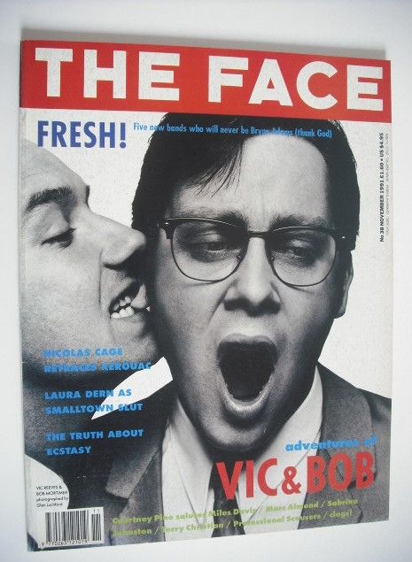 The Face magazine - Vic Reeves and Bob Mortimer cover (November 1991 - Volume 2 No. 38)