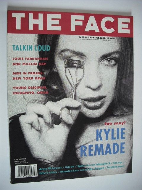 The Face magazine - Kylie Minogue cover (October 1991 - Volume 2 No. 37)