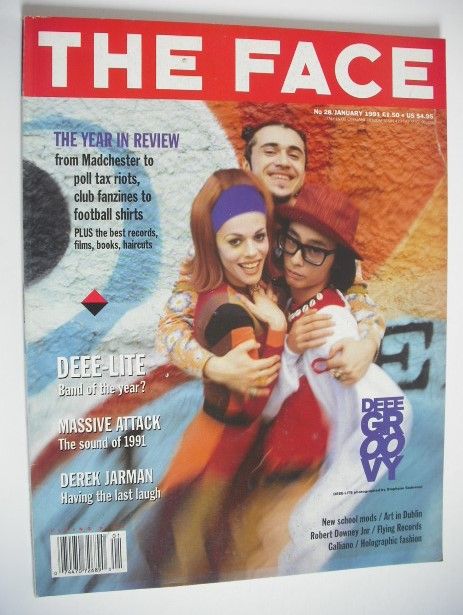 The Face magazine - Deee-Lite cover (January 1991 - Volume 2 No. 28)