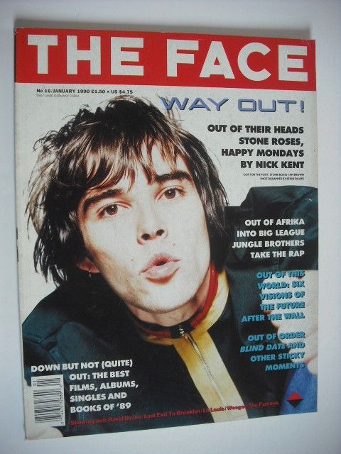 <!--1990-01-->The Face magazine - Ian Brown cover (January 1990 - Volume 2 