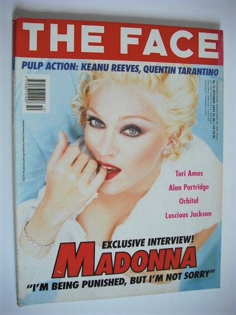 <!--1994-10-->The Face magazine - Madonna cover (October 1994 - Volume 2 No