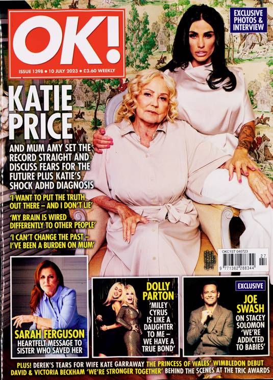 OK! magazine - Katie Price cover (10 July 2023 - Issue 1398)