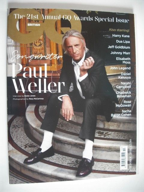 British GQ magazine - October 2018 - Paul Weller cover