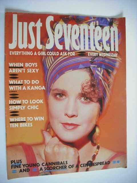 <!--1985-07-10-->Just Seventeen magazine - 10 July 1985