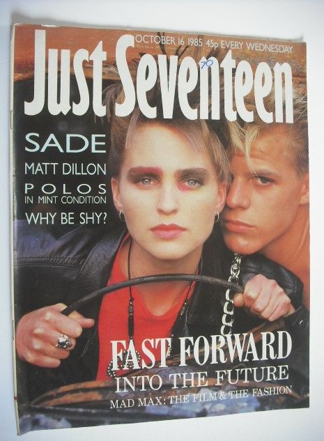Just Seventeen magazine - 16 October 1985