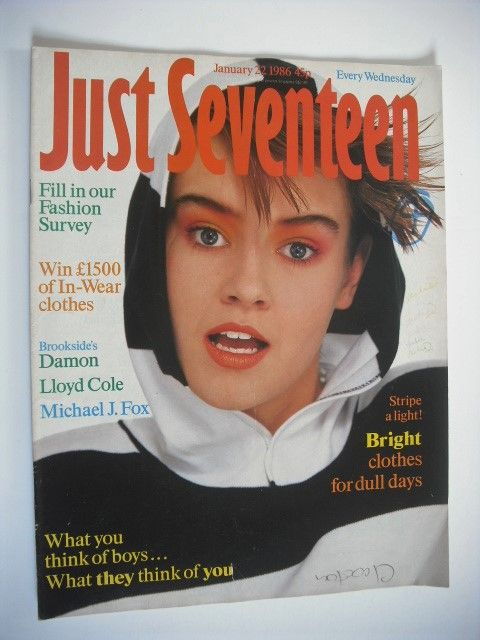 <!--1986-01-22-->Just Seventeen magazine - 22 January 1986