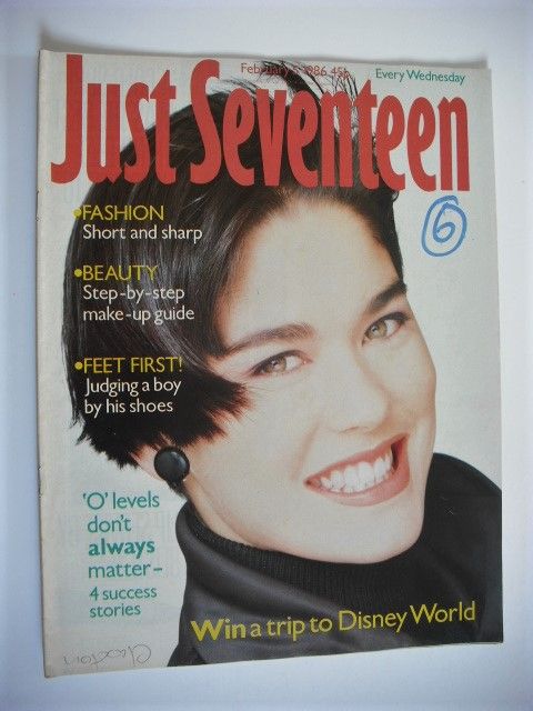 Just Seventeen magazine - 5 February 1986