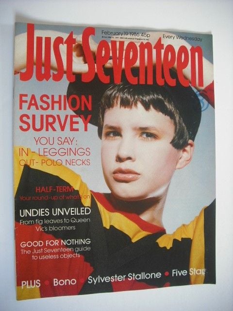 <!--1986-02-19-->Just Seventeen magazine - 19 February 1986