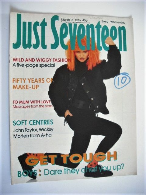 <!--1986-03-05-->Just Seventeen magazine - 5 March 1986